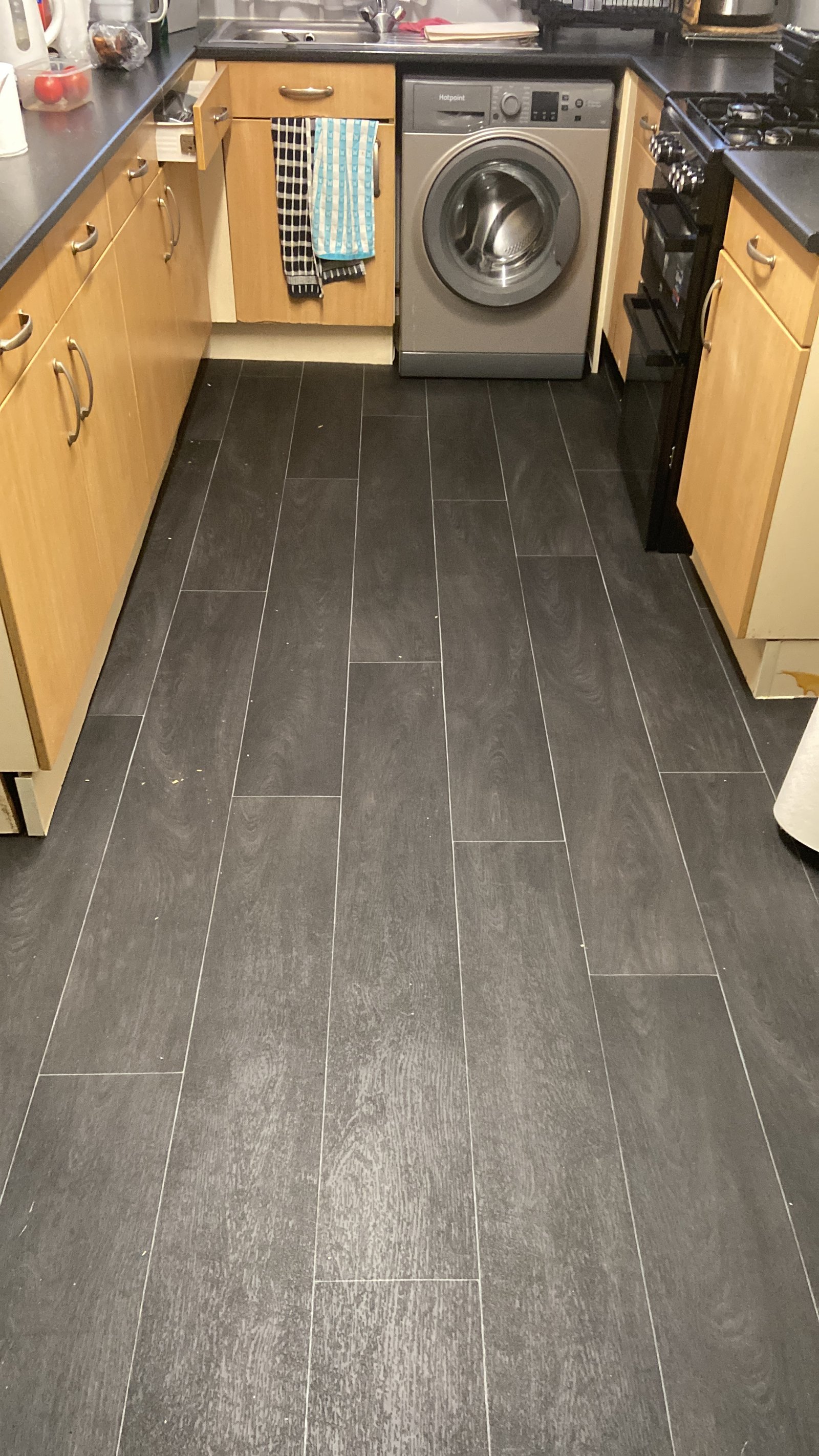 Kitchen Vinyl Flooring Installation